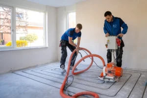 Infrezen van vloerverwarming: hoe werkt het?